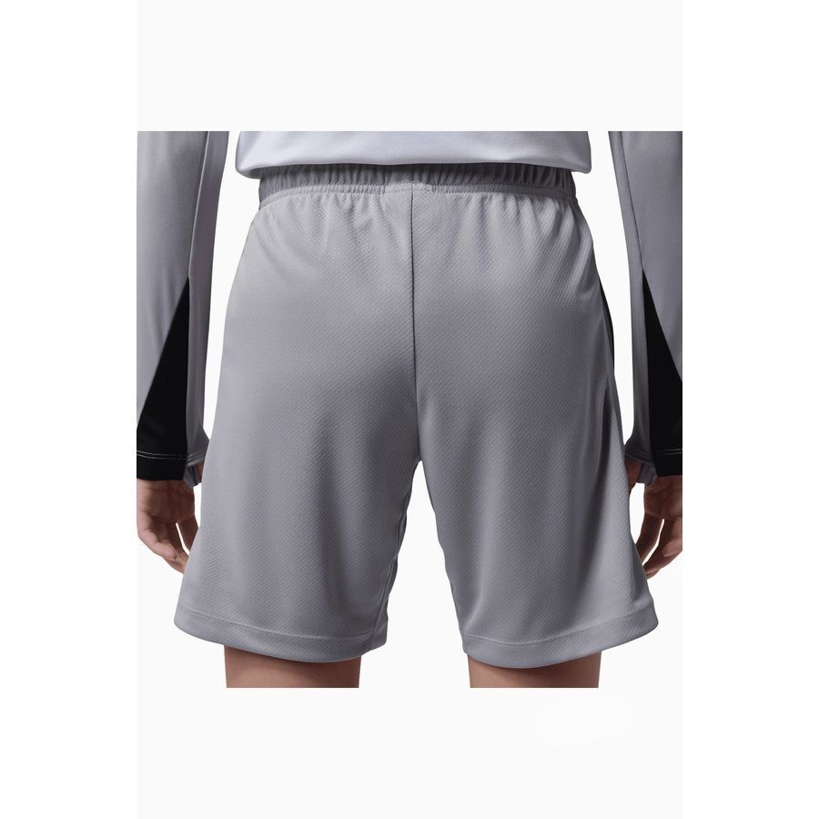 Paris Saint Germain Training Shorts Dri-FIT Strike Jordan x PSG Night Edition - Atmosphere Grey/Black Kids-SoccerKits Hub | Buy Soccer Jerseys Online